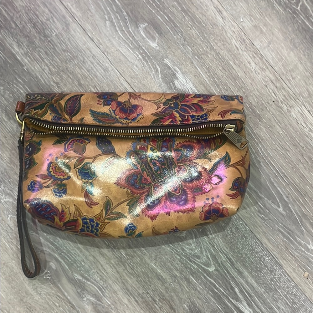 Patricia Nash Floral Clutch in Warm Autumn Colors